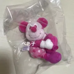 ディズニー ミニー パルパルーザ ぬいぐるみチャーム ミッキーマウス ピンク