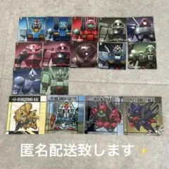 ガンダムポテコシール１２種セット＋スナックシール4種セット
