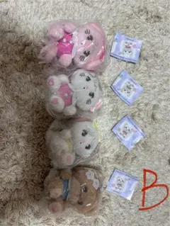 mikko characters ぬいぐるみ 2 全4種 コンプ　 B