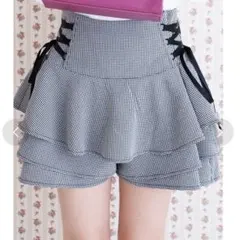 ロジータ　ROJITA サイドリボンラッフルショートパンツ　セットアップ