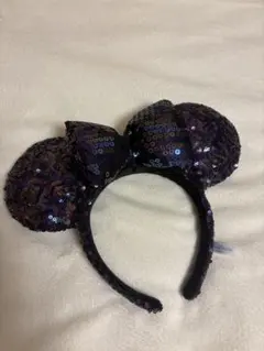 ミッキーマウス型スパンコールカチューシャ