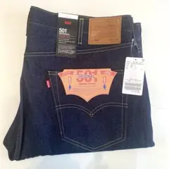 【新品タグ付き】LEVI’Sリーバイス 別注 501セルビッチ リジッド