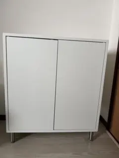 引き取りのみ IKEA PS キャビネット ホワイト 鍵付き - メルカリ