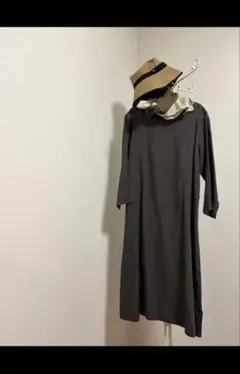 MARGARET HOWELL 半袖 シルク 切替ギャザーワンピース N3484 - メルカリ