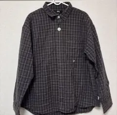 stussy Big Button Plaid LS Shirt (Multi)