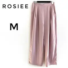ROSIEE ワイドパンツ M ピンク