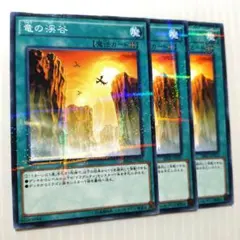 遊戯王　竜の渓谷　ノーパラ3枚