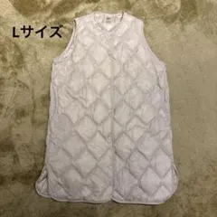 ウルトラライトダウン　ロングベスト