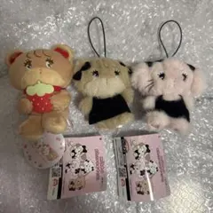 mikko characters ブラックリボン マスコット キャミー ラテ