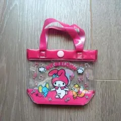 マイメロディ ビニールバッグ ミニトートのサムネイル