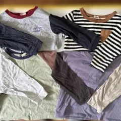 petit main ペアマノン長袖Tシャツ 90サイズ