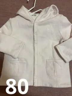 ラルフローレン パーカー ピンク ベア 80 リバーシブル