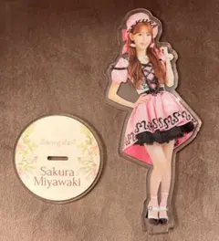 宮脇咲良　アクスタ　HKT48 卒コン　Bouquet アクリルスタンド