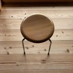 【ジャンク】正規品　フリッツハンセン　ドットスツール　ウォルナットのサムネイル