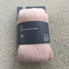 GAP　タイツ　ピンク　2-3years