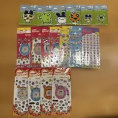 たまごっち　キラキラシール　パイルワッペン　まとめ売り