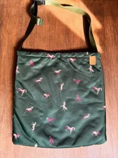 russet ラシットミニショルダーバッグ　ホース柄　馬柄トート　レザーハンドル russet ラシットミニショルダーバッグホース柄馬柄トートレザーハンドル