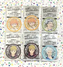 ハイキュー×マツキヨココカラ☆クリアステッカー6枚セット