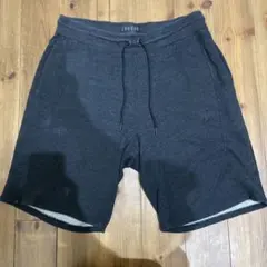 ジョーダン JORDAN スウェット ショート パンツ グレー 黒 XL刺繍ロゴ