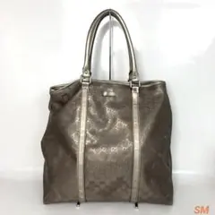 インプリメ トートバッグ コーティングキャンバス 223668 GUCCI GUCCI グッチ インプリメ トートバッグ 223668 メタリック バッグ