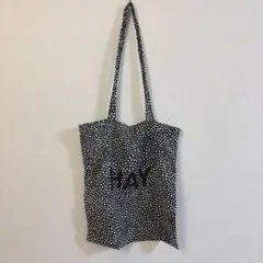 HAY トートバッグ ドット柄