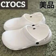 【美品】crocs LiteRide Clog ホワイト 白 26cm サンダルのサムネイル