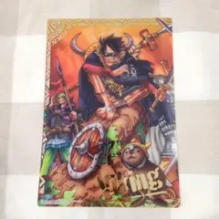 ワンピース　ONE PIECE　ジャンボカードダス　クリアカード　ルフィ　レア