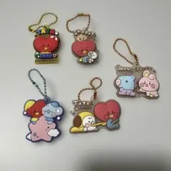 BT21 TATA COOKY SHOOKY CHIMMY キーホルダダー