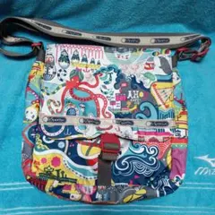 LeSportsac カラフルショルダーバッグ 中型