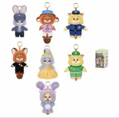 TOPTOY ズートピア2 クロウハウザー ぬいぐるみキーホルダー ディズニー