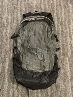 neru design works 黒バックパック 新品】neru design works パッカブルリュック バッグ ネル