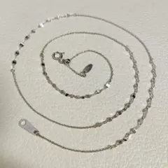 k18 長め 46cm スライド アジャスター ネックレス ペダルチェーン