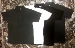 ユニクロ ポロシャツ M 4枚セット 白 グレー ダークブラウン UNIQLO