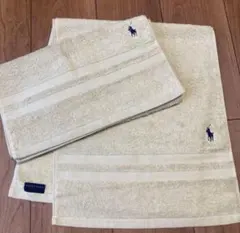 Ralph Lauren ラルフローレン フェイスタオル 2枚セット