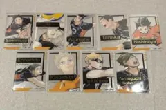 ハイキュー!!FAN PARK 箔押しクリアカードコレクション 烏野セット