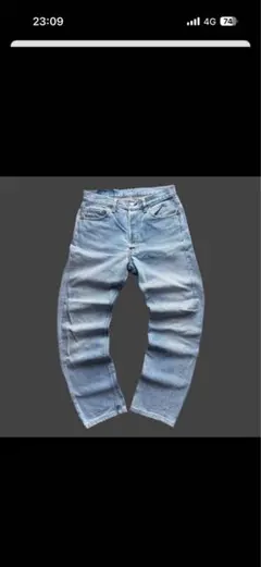 90s USA製 リーバイス501XX アイスブルーデニム 色落ち グランジ