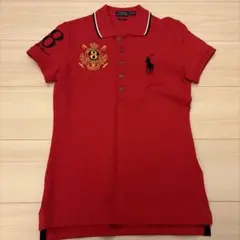 美品』ラルフローレン ポロシャツ ミラン ビックポニー レディースL