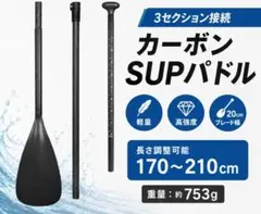 SUPカーボンパドル3ピースのサムネイル