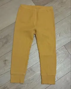 ユニクロ　ワッフル　レギンス　100