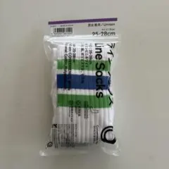 お値下げ*新品未使用 コンビニエンスウェア ラインソックス 25-28cm
