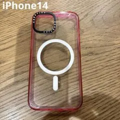 CASETiFY iPhone14 with MagSafe ショッキングピンク