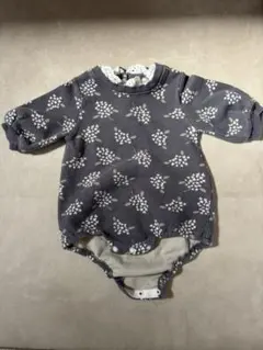 テータテート　ロンパース　花柄　レース