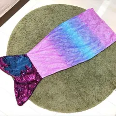 人魚 マーメイド ブランケット スパンコール