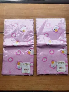 【激レア/1997年製】ハローキティ 風呂敷 2枚組 サンリオ 当時物 レトロ