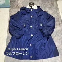 ラルフローレン 2way アウター コート 3T ネイビー フリース付き