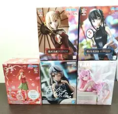 メ*ル様 再 【在庫処分オークション】プライズフィギュアセット　５点
