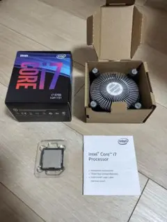 Core i7 9700 箱 純正クーラー付き
