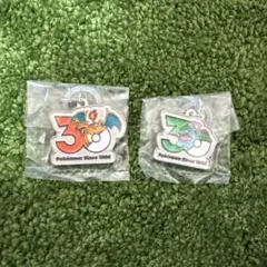 い*ゅ様 ボクモン30周年 メタルチャームマスコット（フシギバナ、リザードン2点