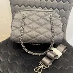 soleile ソレイル ミニボストンバッグ　チャコールのサムネイル