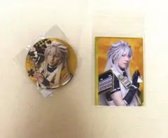 ミュージカル刀剣乱舞 目出度歌誉花舞 十周年祝賀祭 缶バッジ カード